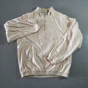 Sunice Mens Convertible Golf Jacket Zip Off Sleeves Beige Cream Size M 3665U